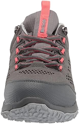 Northside Women's Benton Waterproof Hiking Shoe, Gray/Coral, 8.5 | Image 1