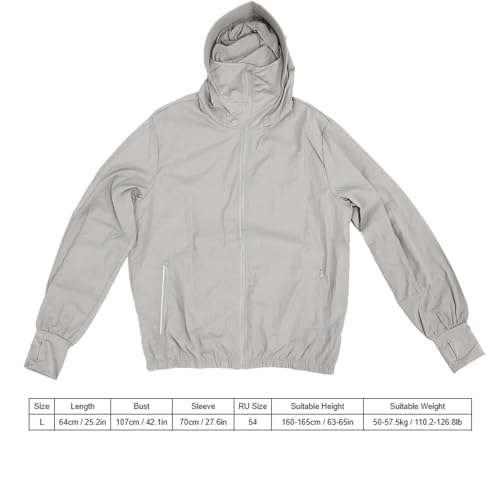 Walfront Cooling Fan Vest 12V Air Conditioned Jacket for Men Outdoor Workwear Lightweight with Ventilation (L)3