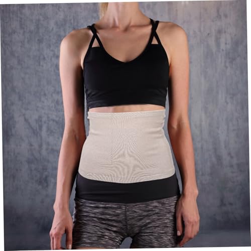 Faja lumbar unisex de algodón para soporte y calor miniatura 4