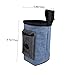 CIYODO Multi Function Portable Training Pouch for Outdoor Storage Durable Blue Pet Food Bag with Drawstring for Travel Camping and Sightseeing