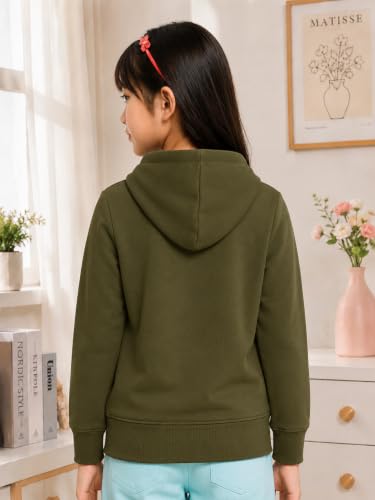 Image of ADBUCKS Girl's Cotton Hooded Sweatshirt