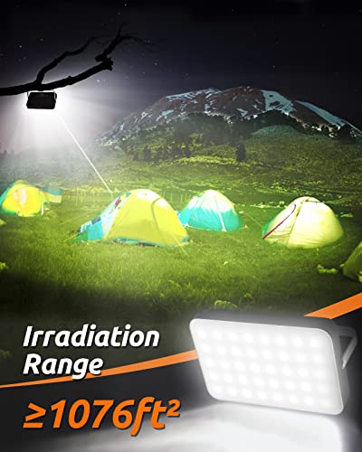 Image of Eventek LED Camping Lantern Rechargeable, 1200LM, 5 Light Modes, 20000mAh Power Bank Portable, up to 144 Hours, Emergency Light, Survival Lanterns, Floodlight for Tent, Camping, Hurricane, Hiking