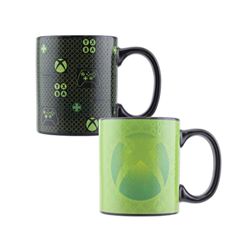 Paladone XBOX Heat Change Ceramic Coffee Mug | Officially Licensed XBOX One Cute Accessories