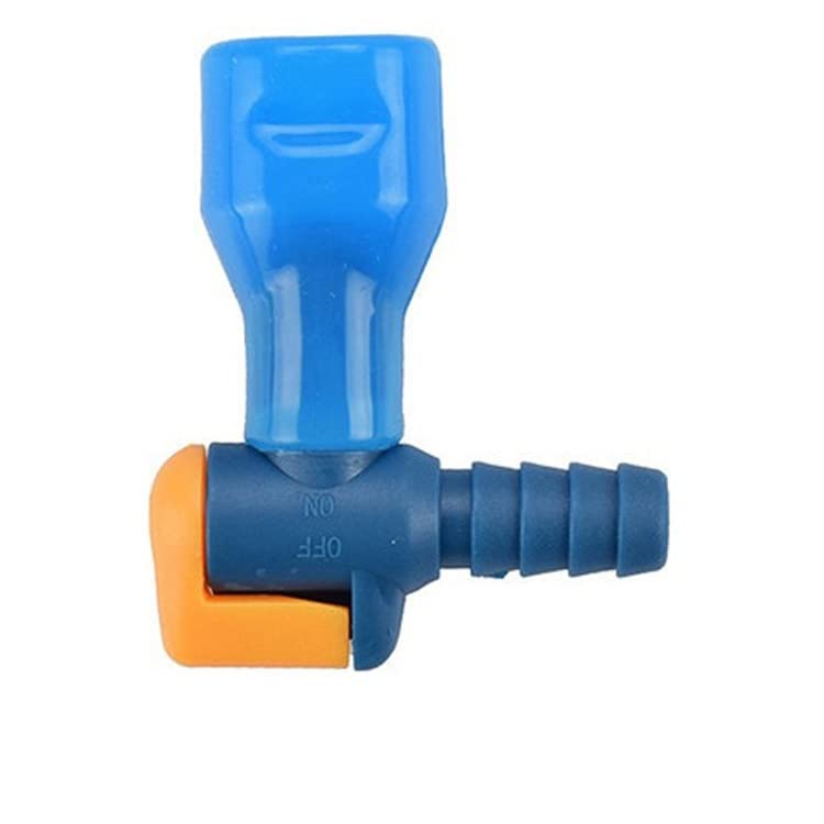 On Off Bite Valve Bite Valve Tube Nozzle Hydration Pack Mouthpiece for Outdoor Backpack Hydration Bladder Reservoir 2Pcs (A)
