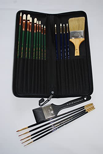 Robert Liberace Portrait Painting Set Long 21 Pc #TOP29