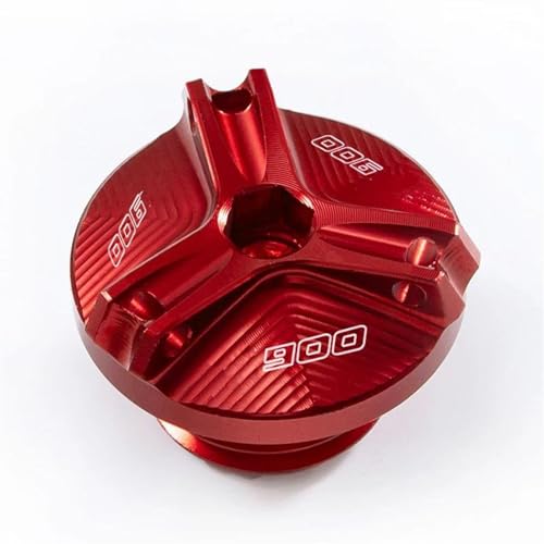 Tapas de líquido de frenos para Kawasaki Z900 (2017-2022) en color rojo