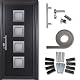 Haustür Kuporta Komplett-Set aus Kunststoff für Eingangstüren