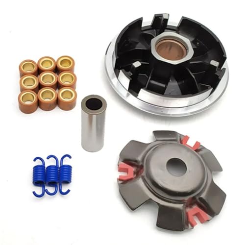 Variateur GY6 125cc scooter 152QMI avec galets poids et ressort embrayage 4T