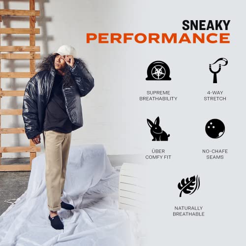 Pair of Thieves Men’s No Show Liner Socks, 4 Pack, Low-Cut Invisible Socks with Silicone Gripper, AMZ Exclusive2