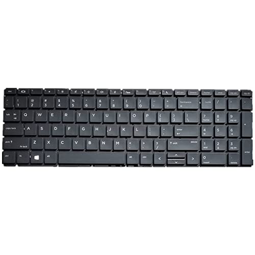 Clavier HP ProBook 450 G7 de rechange noir pour réparer une panne de touches
