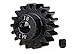 Traxxas 6491R 18-Tooth Mod-1 Machined Steel Pinion Gear