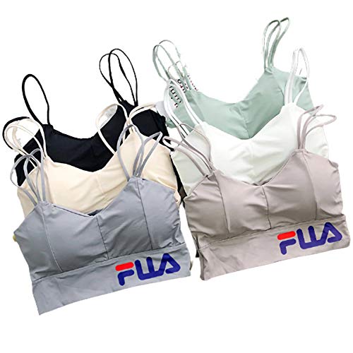 Women Crop Top V Neck Bra Bralette Vest Halter Black Sleeveless Top Free Size (32 Till 36) Pack of 1 (Color - Black, Skin, White, Grey, Pista Green)