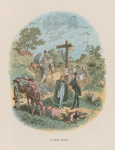 Art décoratif imprimé sur toile illustration pour Chuzzlewit Hablot Knight Browne haut de gamme