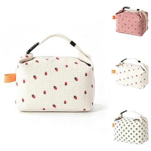 SUOXU Bolsa de almuerzo para mujeres y hombres, bolsa térmica para el trabajo, escuela, picnic, bolsa de almuerzo reutilizable aislada, bolsa de pana impermeable y a prueba de aceite, bolsa de picnic