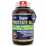 Herba Prostate Supplement for Men – 120 Capsules | 9 Natural Ingredients including Saw Palmetto, Pygeum, Selenium, Lycopene, and Stinging Nettle to Support Prostate Health | Super Prostate Max