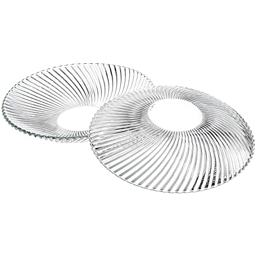 Fasmov 8 Pack 8.5 Inch Glass Salad Plates thumb #2