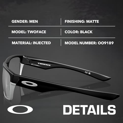 Oakley OO9189 TWOFACE - Polarized/Non-Polarized - Square Shape Sunglasses with Official Eyewear Kit Bundle2