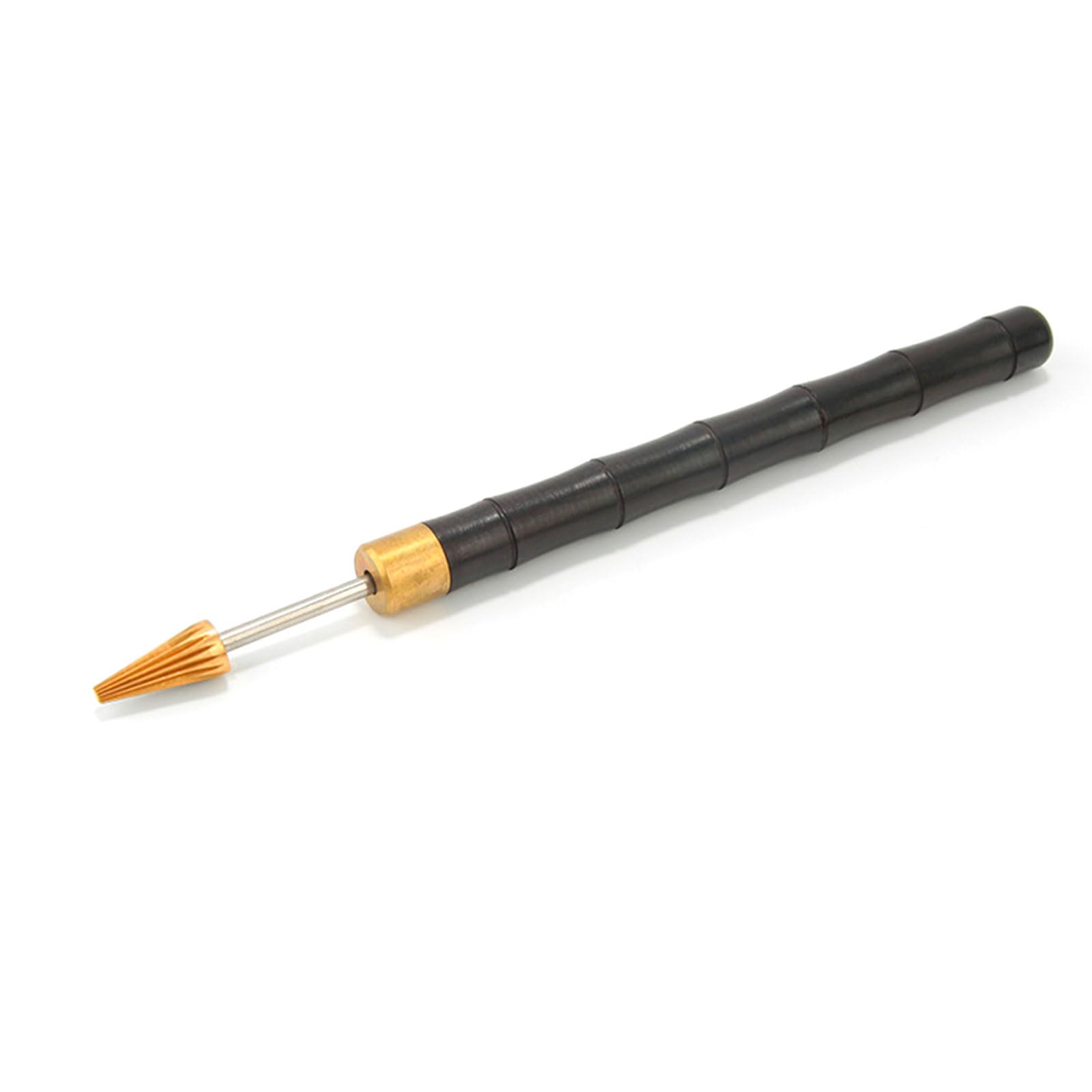 Tsophreniq Wood Handle Leathercraft Edges Dye Pen Paint Roller Applicator Perfect Tool for Edges Make Leathercraft Accessories