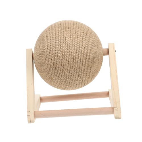 BUGUUYO Cat Scratcher Balls Kitten Claw Grinding Toy Pet Comforting Sisal Cat Toy