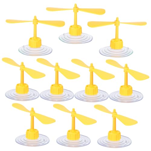 KOCKSHION 10個 風車吸盤付きヘルメット装飾 強力吸着でバイクヘルメットに 取り付け簡単で耐久性 キッズや女性の 装備に の可愛いドラゴ