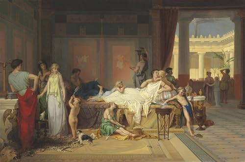 Affiche Toile La dernière heure de Pompéi Coomans pour donner du caractère à un mur vide