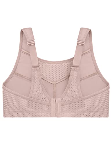 Image of Glamorise Women's No-Bounce Camisole Sports Bra Wirefree 1067
