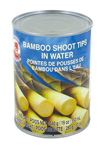 COQ Pointes de pousses de bambou en conserve 540G (Lot de 2 boîtes)