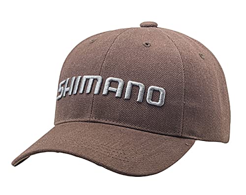 Amazon | シマノ(SHIMANO) ベーシックキャップ ブラウン フリー
