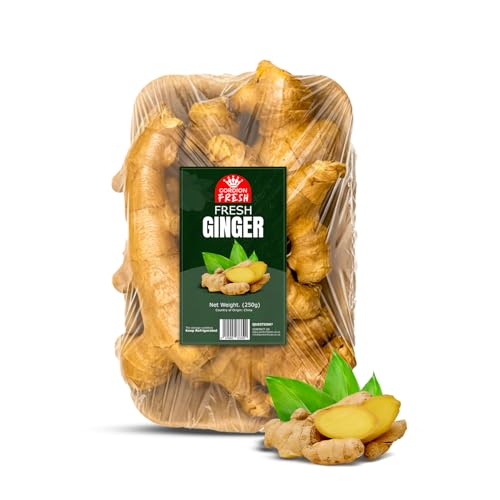 Fresh Ginger Roots From Tropical Rainforest - China 250Gr
