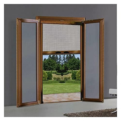 ZANZARIERA A RULLO VERTICALE PER PORTA/FINESTRA cm 140 x 250 - marrone ral 8017
