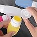 Portable Silicone Travel Bottles Set: Traveling Size Shampoo Bottle and Cream containers with Plastic Organizer Zipper Bag TSA Approved Hand Squeeze Toiletry Container Accessories Kit for Toiletries, 6 Piece Set