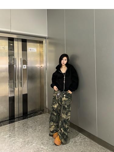 Creative Hoodie with Backpack Zipper Hoodie Sweaters Lightweight Travel Hoodie with Backpack & Hidden Book Pocket,Black,XL2