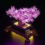 Light Kit Compatible with Lego 10281 Bonsai Tree Botanical Collection Set (No Model), Decoration Lighting Set Compatible with Lego Bonsai Baum 10281