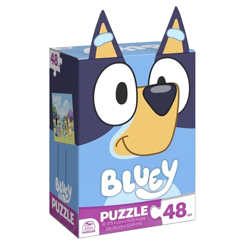 Bluey, Rompecabezas de 48 Piezas con Bluey, Bingo,...