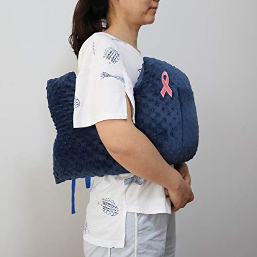 Rainbowstar Mastectomy Chest Pillow For Breast Cancer Surgery Lumpectomy Reconstruction Chest Healing Protector Post-Surgery Recovery Support Patient Care thumb #5