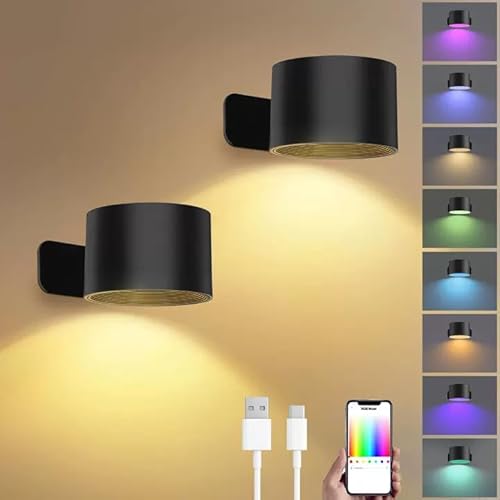 Lightess Smart LED Wall Sconces with App Control