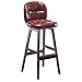 C-J-Xin Retro Bar Chaise, imperméable souple Fauteuil Balcon Café Terrace Restaurant Magasin de vêtements de loisirs haut Tabouret Tabouret Décoratif (Color : A4, Size : 75cm)