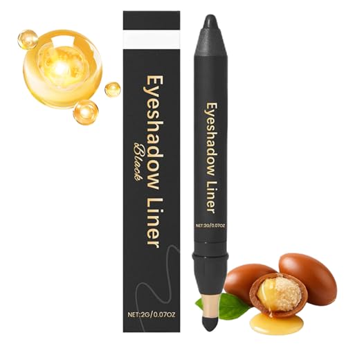 Lápiz De Ojos Impermeable Y Resistente Al Ahumado De Doble Punta - Delineador De Maquillaje De Doble Punta Para Sombra De Ojos,Herramienta De Maquillaje Antimanchas Para Mujeres Y Niñas Para Fiestas V