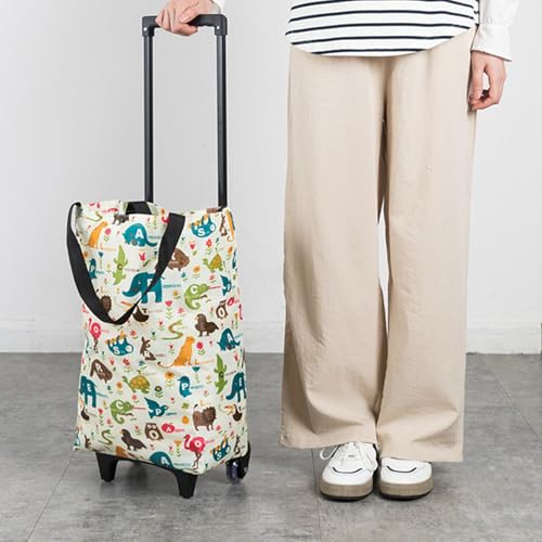 Bolsa de lona resistente lavable para compras y uso diario 5