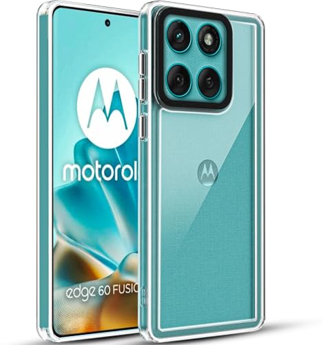 Image of A rtistque Ultra Stylish Back Cover Case for Motorola Edge 60 Fusion 5G | | Edge 60 5G | Premium Shockproof TPU | Protective Design | Moto Edge 60 Fusion 5g Back Cover - White