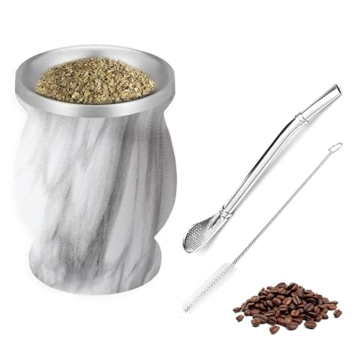 Imagen de Juego de Taza de Calabaza de Acero Inoxidable