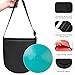 Shot Put Bag with 2 Pocket Heavy Duty Discus Carrier Tote/Shoulder Discus Bag with Adjustable Strap & Fine Edge Splash Proof Oxford Shot Put and
