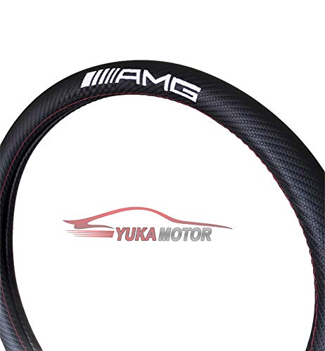 Yukamotor Funda De Volante Efecto Carbono (For BMW)