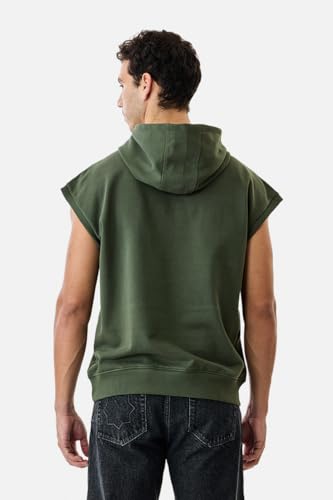 Image of SNITCH Men Casual Hoodie| Oversized Fit Hooded Neckline with Graphic Print & Long Sleeve| Soft Cotton-Polyester Blend for Daily Winter Wear & Streetwear