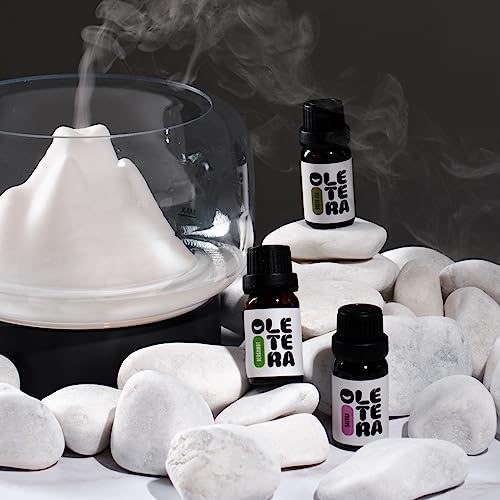 Oletera Organic Essential Oil Set For Aromatherapy & Diffuser - Pomegranate, Grape, Bergamot, Hilton, Victoria, Shangri-La - For Home, Diffusers, Candles, Fragrances, Aromatherapy, Humidifiers, Gifts #TOP1