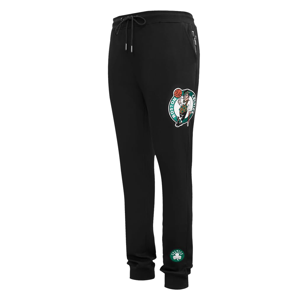 Pro Standard Mens NBA Boston Celtics Classic Chenille Jogger Black L