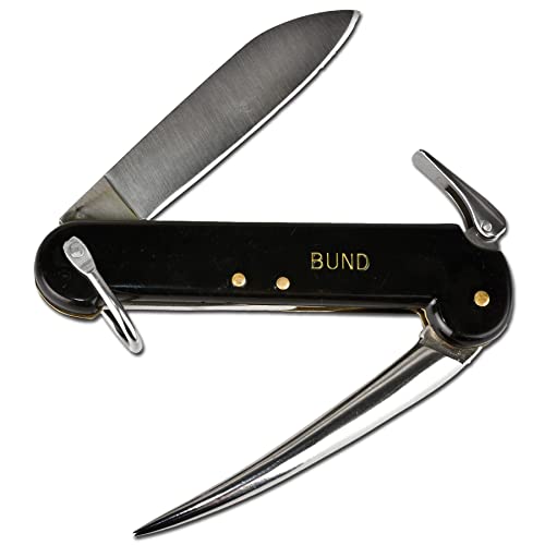 Bw German Army Mariner Navy Knife. German Bordmesser Sailor Navy Knife Marlinspike Yatchsman Marlin Spike #TOP1