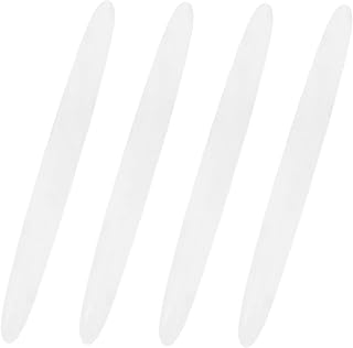 ibasenice 4 Peças Protetores De Tira De Pára-Choques Kit De Proteção De Entrada De Porta Tira De Entrada De Porta De Silicone Tiras De Porta De Carro Guarnição De Borda De Porta Automática