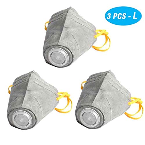 Dog Respirator Mask, 3 Pack Breathable Dog Muzzle Protective Mask with Adjustable Strap