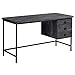 Monarch Specialties Industrial Computer Desk 3 Drawers Metal Frame Rectangular Laptop Study Table